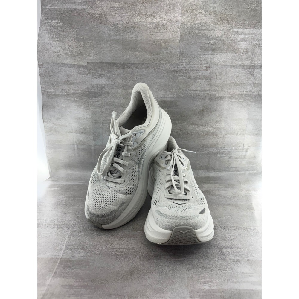 Hoka One One Bondi 9 Women Sz 8B Sea Fog Daybreak Running Shoes 1162012 SDSTS